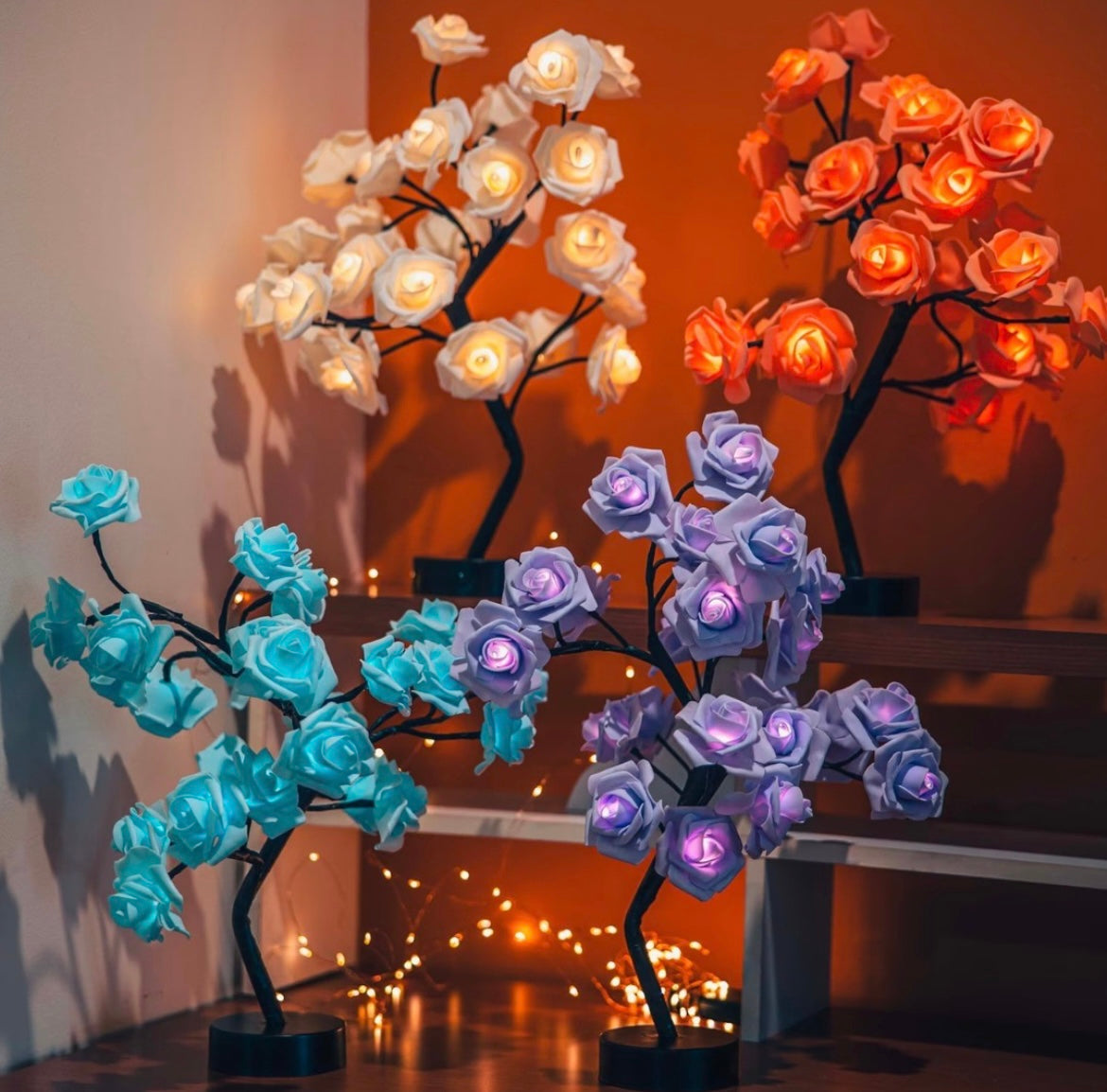 Rose Tree Lamp