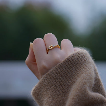 Sterling Silver Knot Ring