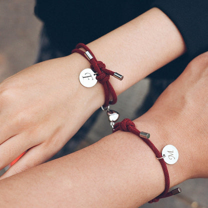 Engraved Love Letter Bracelets