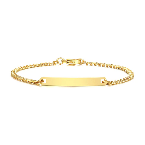 Dainty Engraved Bracelet