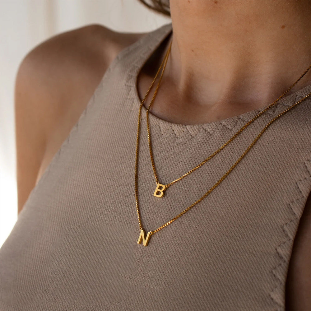 Elegant Initial Necklace