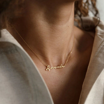 Signature Name Necklace