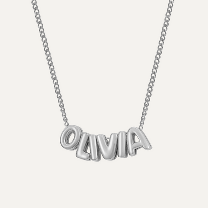 Bubble Name Necklace