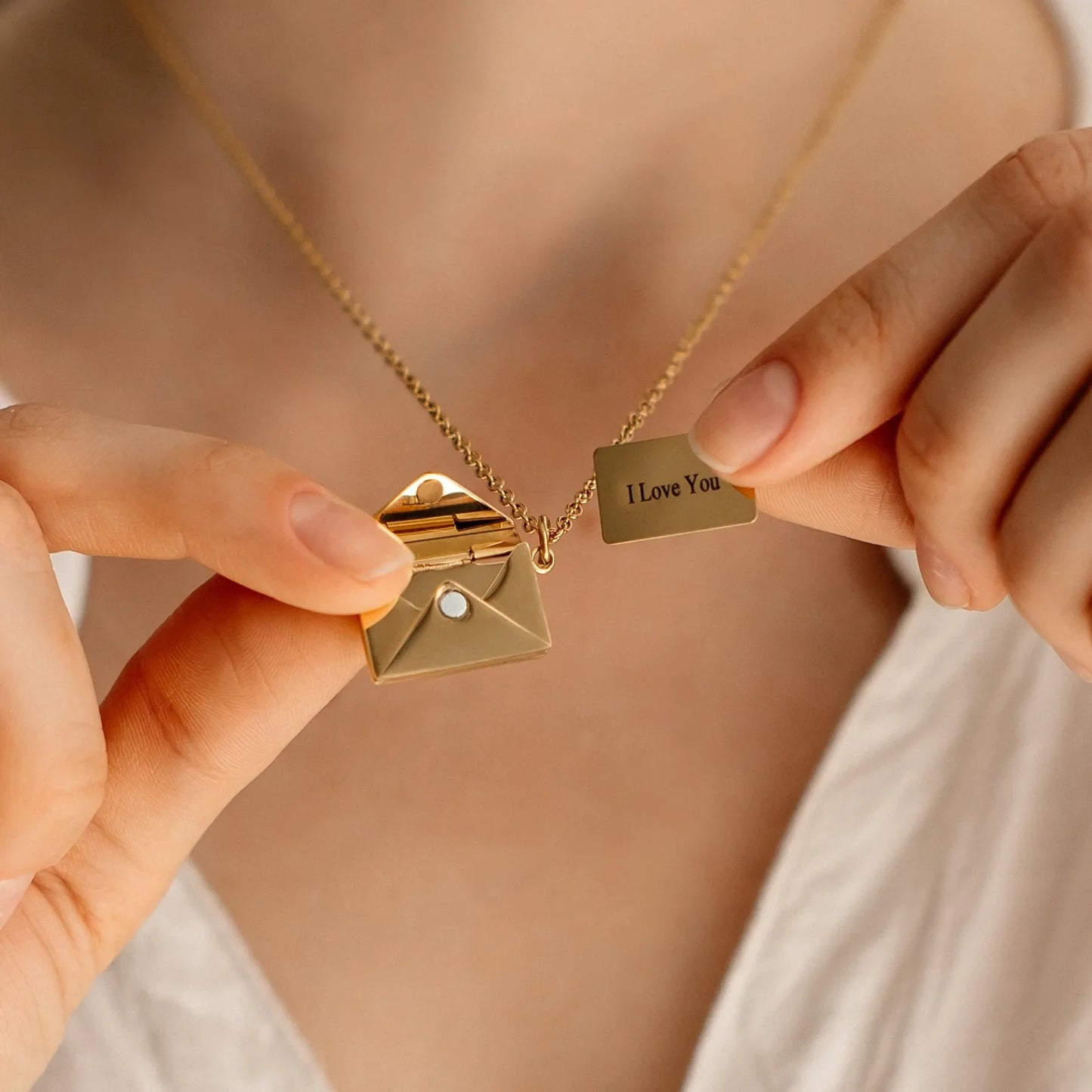 Personalized Love Letter Necklace