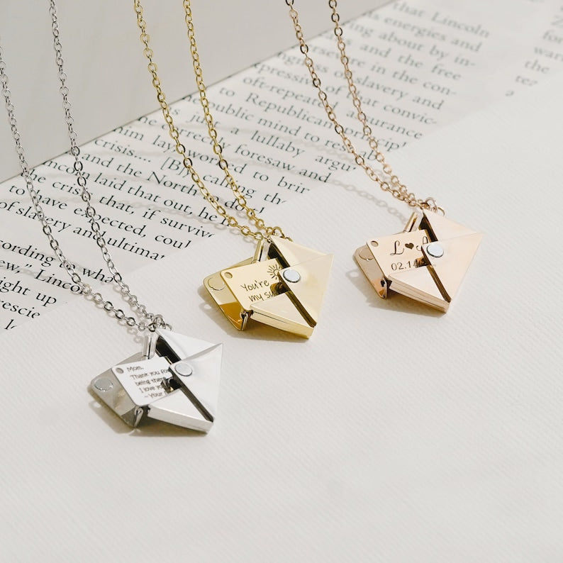 Personalized Love Letter Necklace