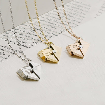 Personalized Love Letter Necklace