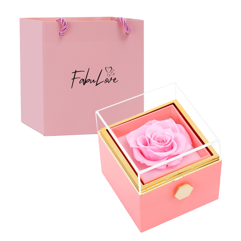 Rotating Eternal Rose Gift Box